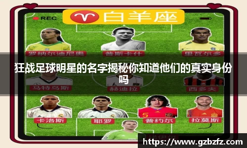 狂战足球明星的名字揭秘你知道他们的真实身份吗
